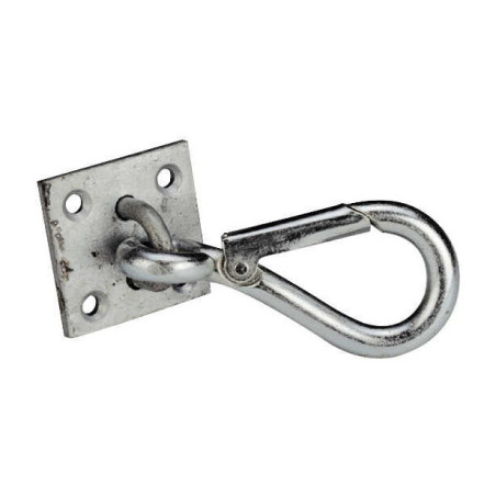 Placa para mosquetón