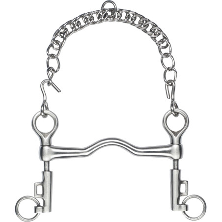 Bocado Feeling de polo de acero inoxidable satén