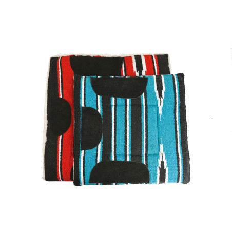 Mantilla Navajo acolchada