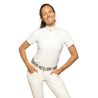 Polo Victore GEM de manga corta para mujer - Blanco