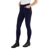 Pantalón de talle alto Ego7 Jumping CA V-cut mujer - Marino