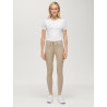 Pantalón Tommy Hilfiger Equestrian Lea grip de rodilla para mujer - Beige