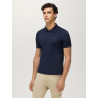 Polo técnico Fresco Tommy Hilfiger Equestrian de manga corta para hombre - Cielo del desierto