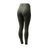 Leggings de invierno para mujer con grip integral Horze Dea - Escarabajo verde