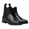 Botas Jodhpur Horze Somerset de cuero vegano - Negro