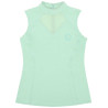 Camiseta sin mangas “Je t’aime” EQUITHÈME – Carla - Verde / menta
