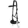 Brida hackamore Norton Compet - Negro
