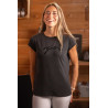 Camiseta Pénélope Moby Stones mujer - Negro