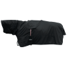 Impermeable para caballo Hurricane con orificios para estribos Kentucky - Negro