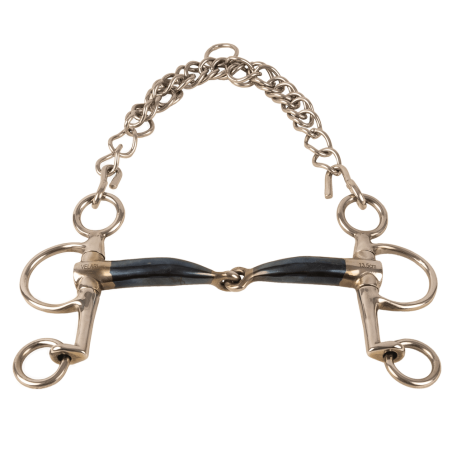 Pelham de simple articulación corto Sweet Iron Velari