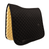 Manta de doma con piel de oveja Skin Friendly Diamond Kentucky - Negro