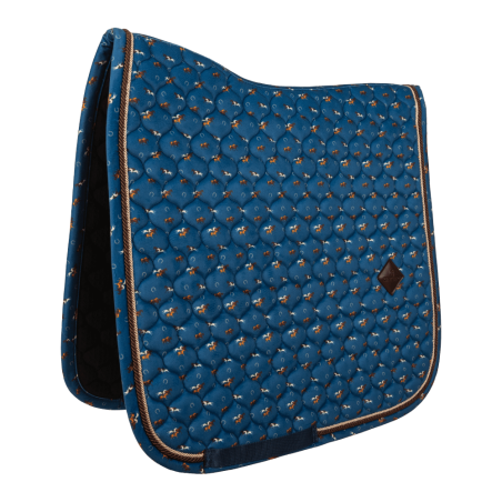 Manta de doma con estampado de caballos Velvet Kentucky