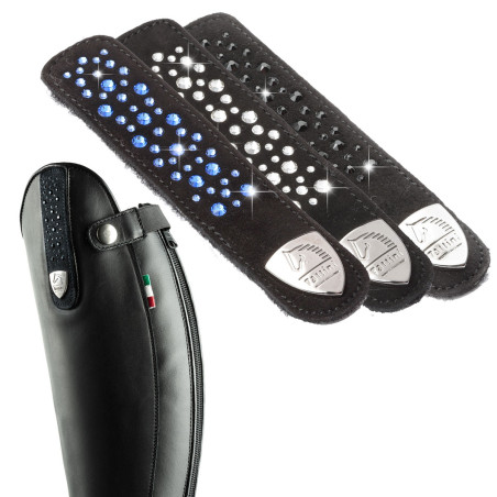 Correas intercambiables de ante con strass irregulares