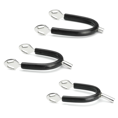 Espuelas Tattini rectas con goma para mujer