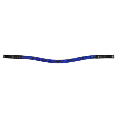 Frontal Tattini moldeado con strass azules