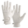 Guantes Tattini con inserciones elásticas - Blanco