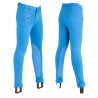 Pantalón jodhpur Daslö infantil 4 estaciones con rodilleras de clarino - Azul nacional