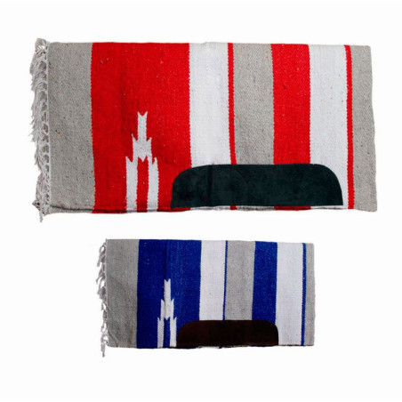 Mantilla Natowa con paso para cincha