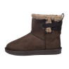 Botas forradas impermeables HKM Davos Legolin - Marrón oscuro