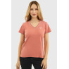 Camiseta Harcour Berenice mujer - Rosa aurora