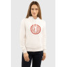 Sudadera Harcour Sama mujer - Blanco