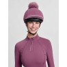 Gorro con pompón LeMieux desmontable Clásico - Malva