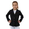 Chaqueta de concurso Horze Young Rider Tilda para niño - Negro