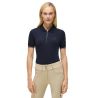 Polo con cremallera Anaheim Tommy Hilfiger Equestrian para mujer - Cielo del desierto