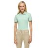Polo con cremallera Anaheim Tommy Hilfiger Equestrian para mujer - Menta Belair
