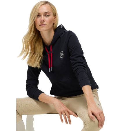 Sudadera con capucha Laguna Tommy Hilfiger Equestrian para mujer con logotipo