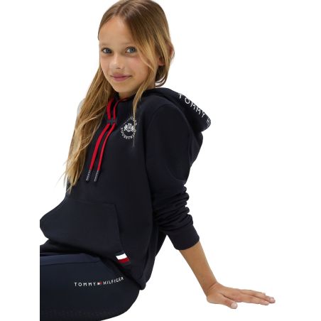 Sudadera con capucha Laguna Tommy Hilfiger Equestrian Young Rider con logo