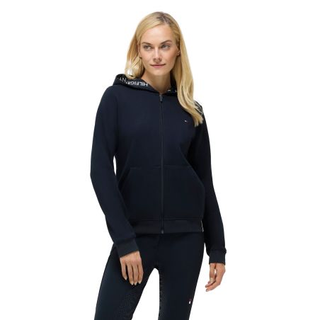 Sudadera con capucha y cremallera Beverly Tommy Hilfiger Equestrian para mujer