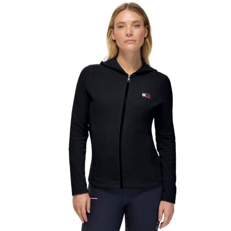 Sudadera con capucha con cremallera Tommy Hilfiger Equestrian para mujer Whitney