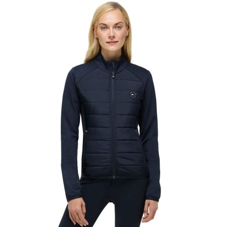 Chaqueta híbrida para mujer Tommy Hilfiger Equestrian Napa
