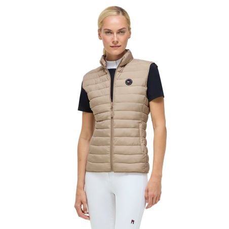 Chaleco acolchado sin mangas Tommy Hilfiger Equestrian Serano para mujer