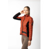 Chaqueta acolchada ultraligera B Vertigo Simone para mujer - Rojo cinabrio