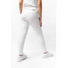 Pantalones de Montar con AsientoCompleto de Silicona para Niños Grand Prix Horze - Blanco