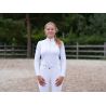 Polo de manga larga Le Sabotier Ysance mujer - Blanco