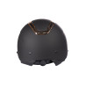 Casco HKM Kaida - Negro / oro rosado