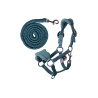 Cabezada con polar HKM Hobby Horse - Turquesa