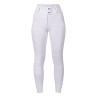 Pantalón HKM Amy de mujer con asiento completo de silicona - Blanco