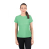 Camiseta HKM Sporty Mesh mujer de manga corta - Verde