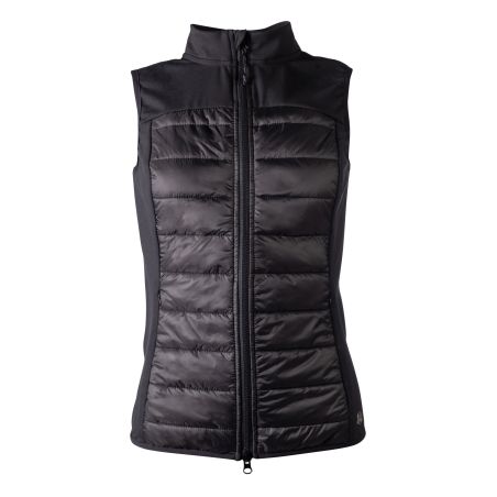 Chaleco sin mangas HKM de jersey/nylón Basel II Style para mujer