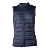 Chaleco sin mangas HKM de jersey/nylón Basel II Style para mujer - Azul profundo