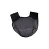 Protector de nuca HKM con velcro, paquete de 3 - Negro
