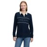 Polo de rugby LeMieux Rochelle para mujer - Marino