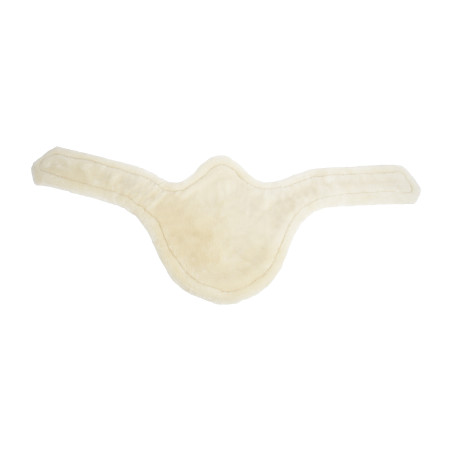 Forro para cincha con babera Antares de borreguillo sintético