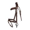Brida Signature sport de Antares con muserola combinada - Castaño