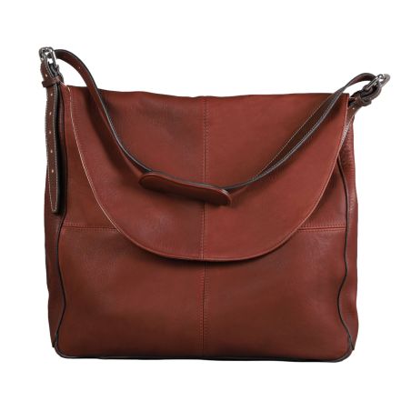 Bolso bandolera Antares de cuero Milano