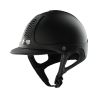 Casco Antares Precision Galaxy con visera estándar - Negro / negro / cromo / negro